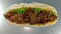 Bánh mì bò Mỹ thơm mềm ăn cùng bạn bè thêm ngon